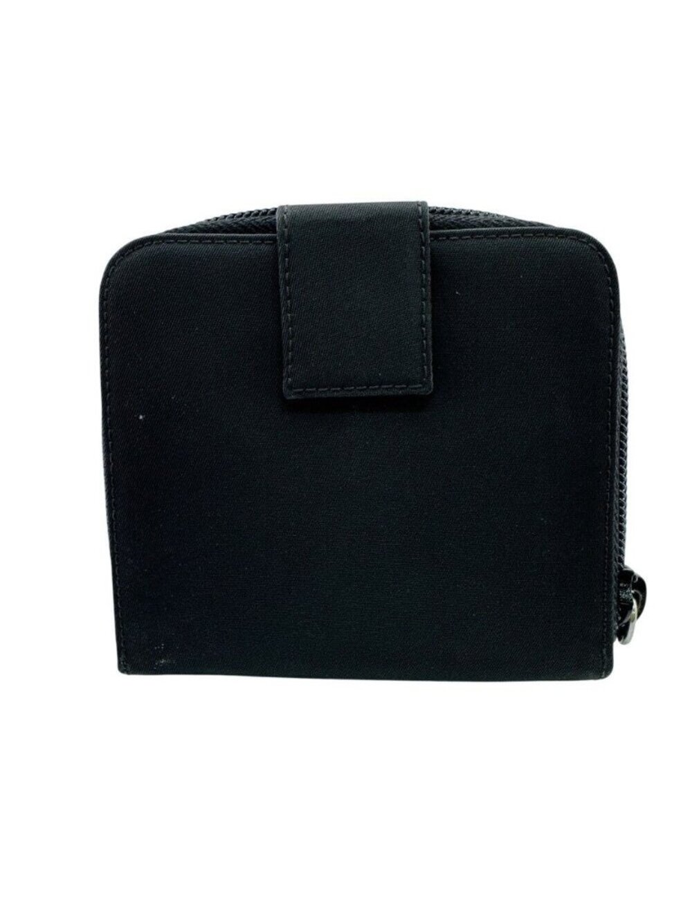 Prada Nylon Bifold Wallet Black